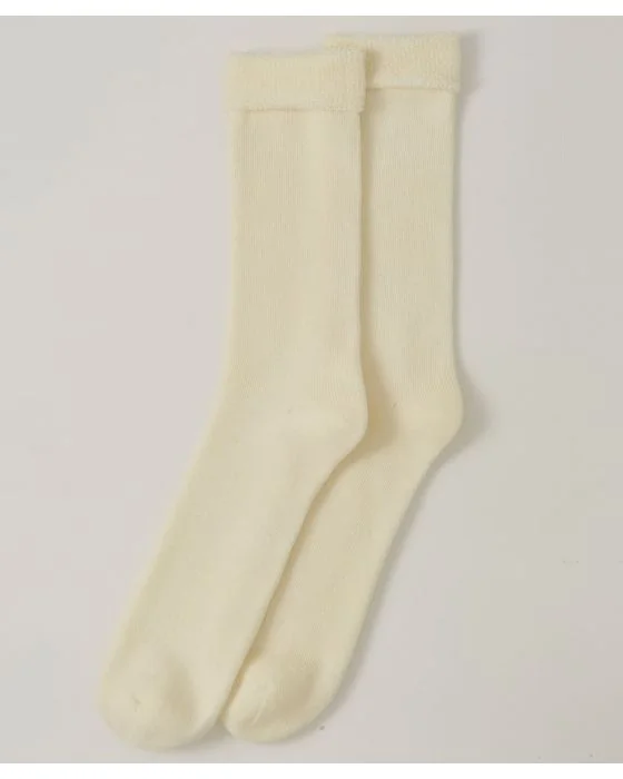 Chaussettes maille jersey bouclette Thermolactyl