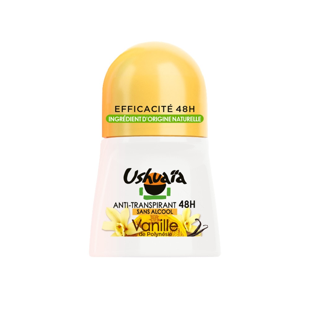 ushuaïa Vanille de Polynésie Déodorant Bille Anti-Transpirant  48h