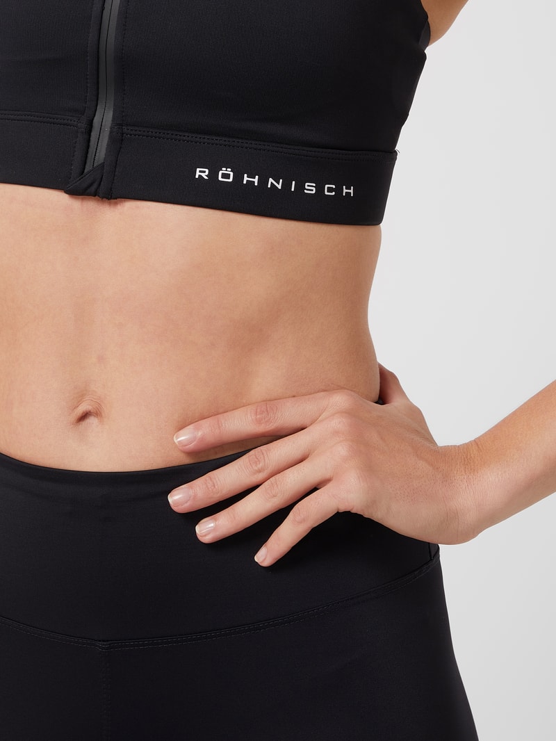 Bustier mit Stretch-Anteil in schwarz