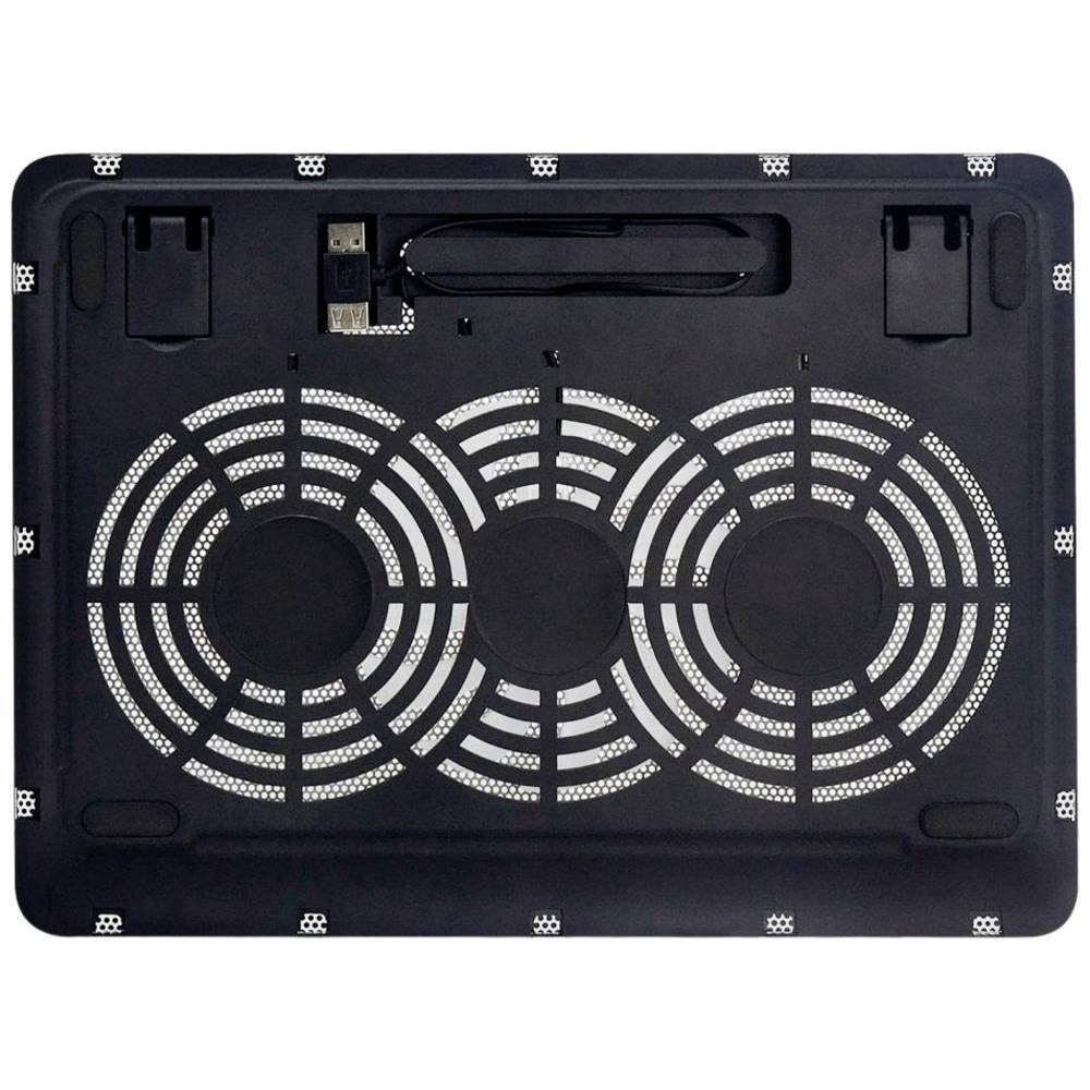 Conceptronic Laptoptisch THANA NotebookKühlunterlage, 2 Lüfter