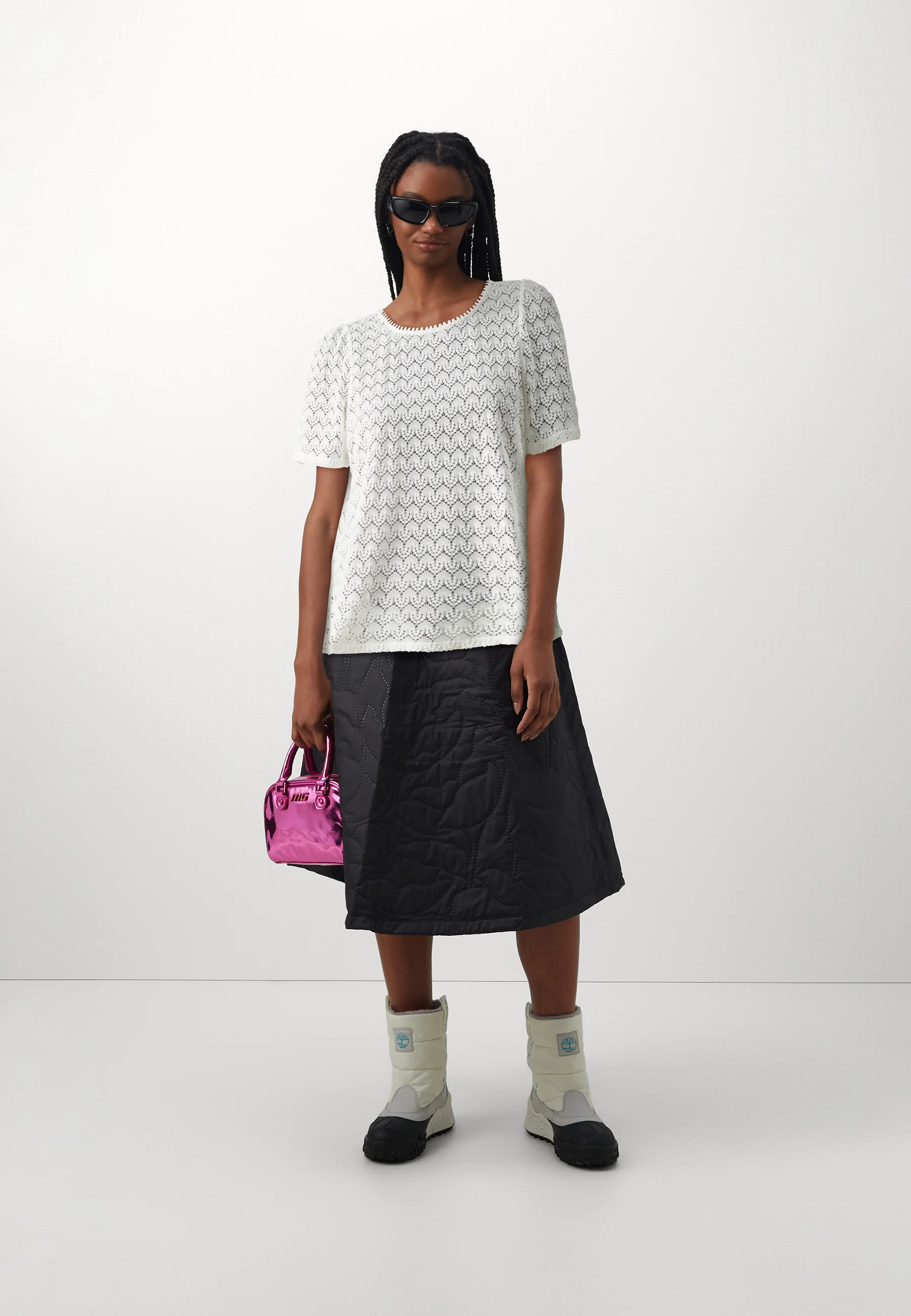 ONLY ONLLEA SS RUFFLES NOOS - Blusa