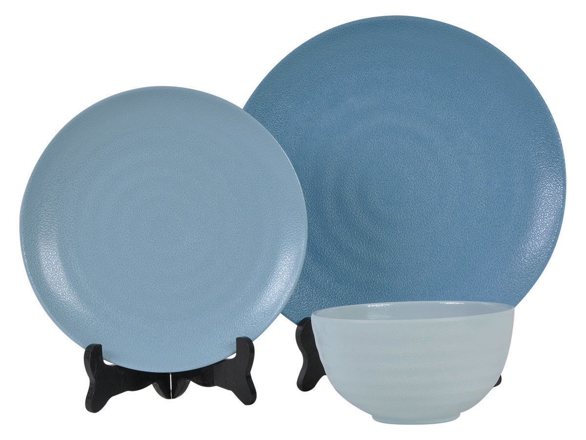 Flamefield Shades of Blue 12-teiliges Geschirrset