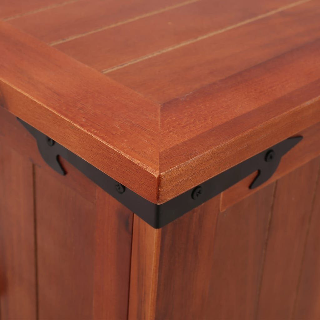 vidaXL Aufbewahrungsbox Aufbewahrungstruhe 60 x 25 x 22 cm Akazien-Massivholz (1 St)