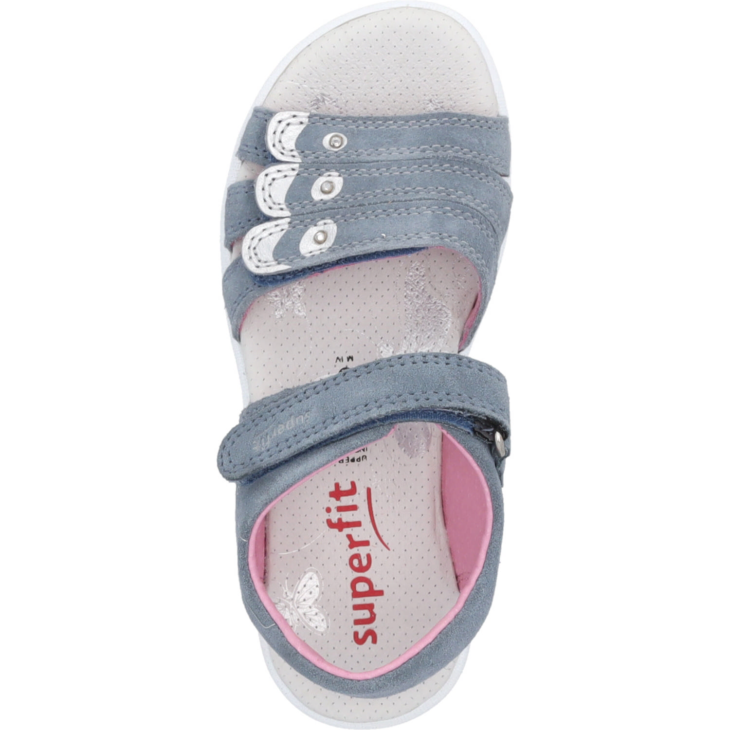 Superfit EMILY 06137, Sandaletten, Kinder, BLAU/ROSA