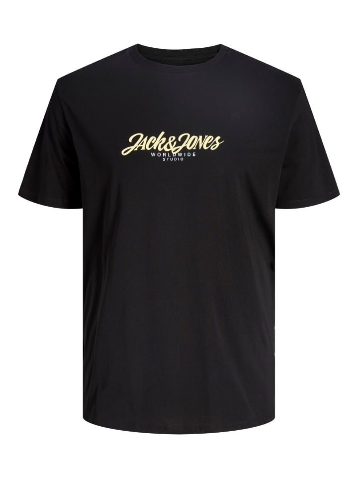 JACK & JONES PLUS T-shirt in Black günstig kaufen