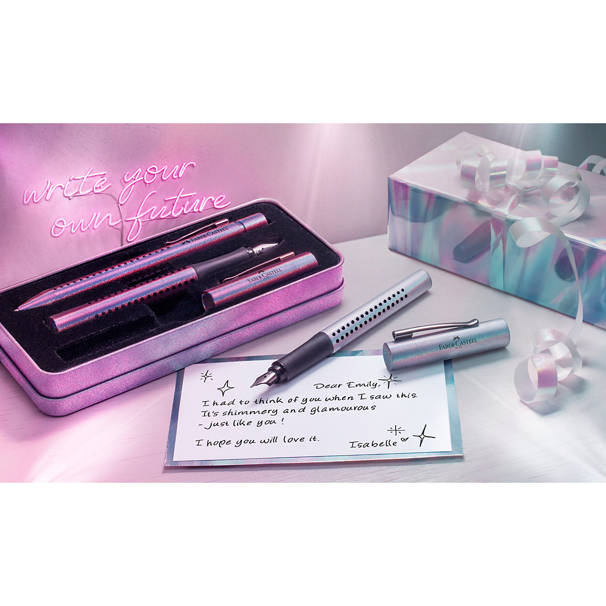 Füllhalter GRIP Glam Edition Glam F violet, ltd. Edition 2022