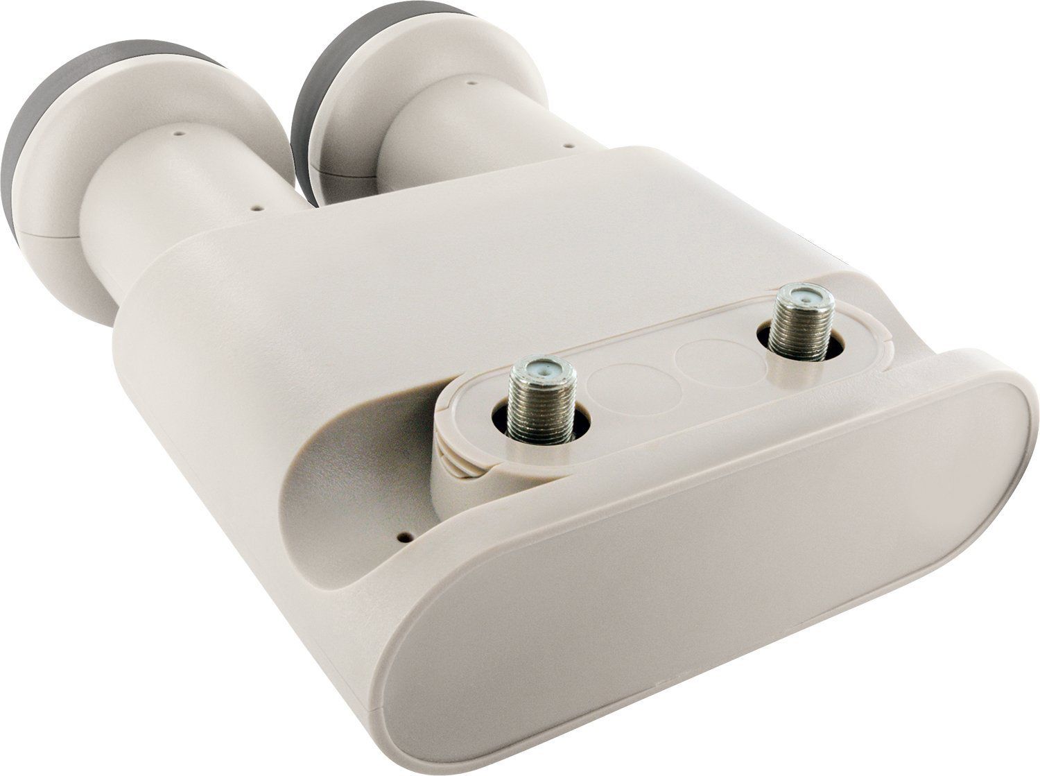 Schwaiger Monoblock Twin LNB mit Wetterschutzabdeckung