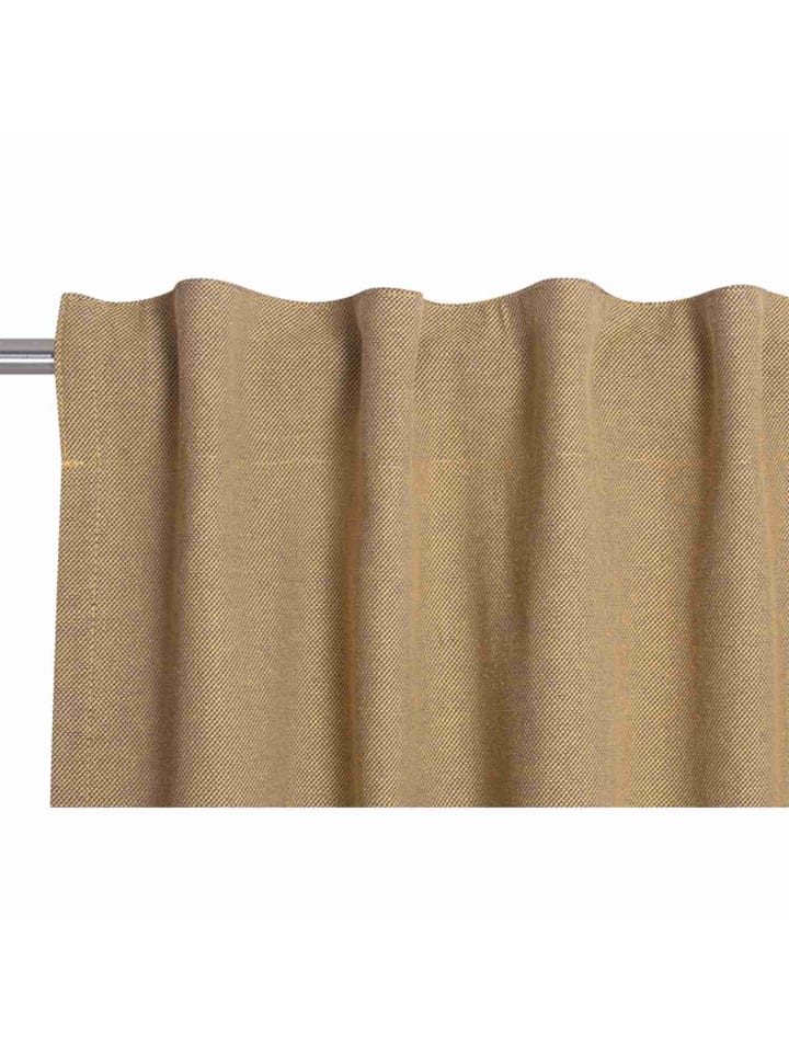 Schöner Wohnen Kollektion Blickdichter Schlaufenvorhang SOLO in Cappuccino günstig kaufen 130x250 cm