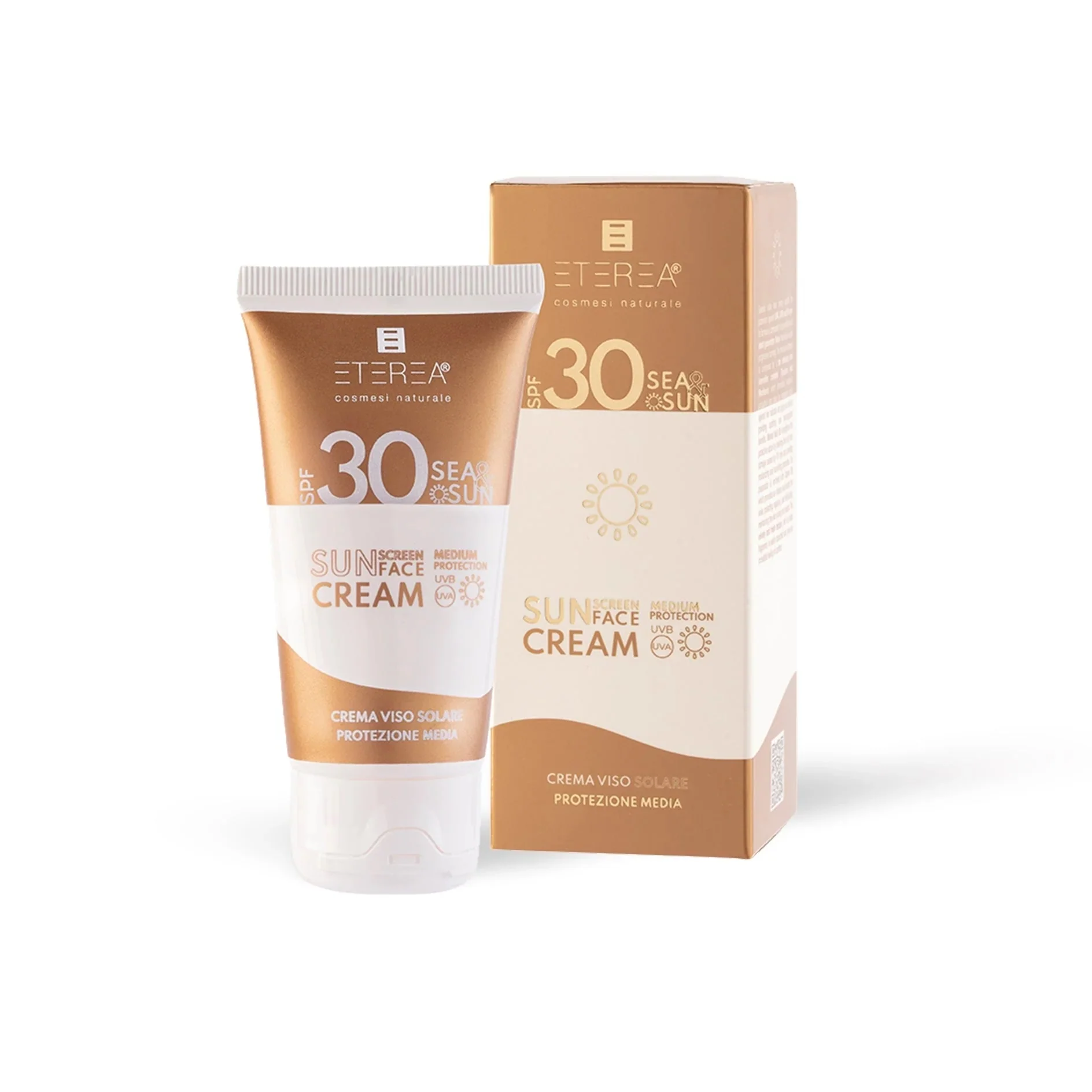 Sea & Sun krema za sunčanje SPF30 - Visoka zaštita od sunca za lice.