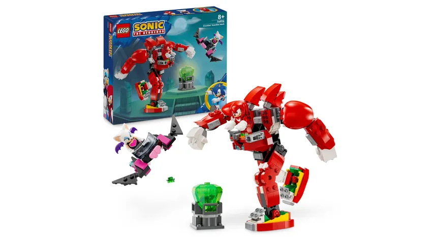 LEGO Sonic the Hedgehog 76996 Knuckles‘ Wächter-Mech, baubare Action-Figur