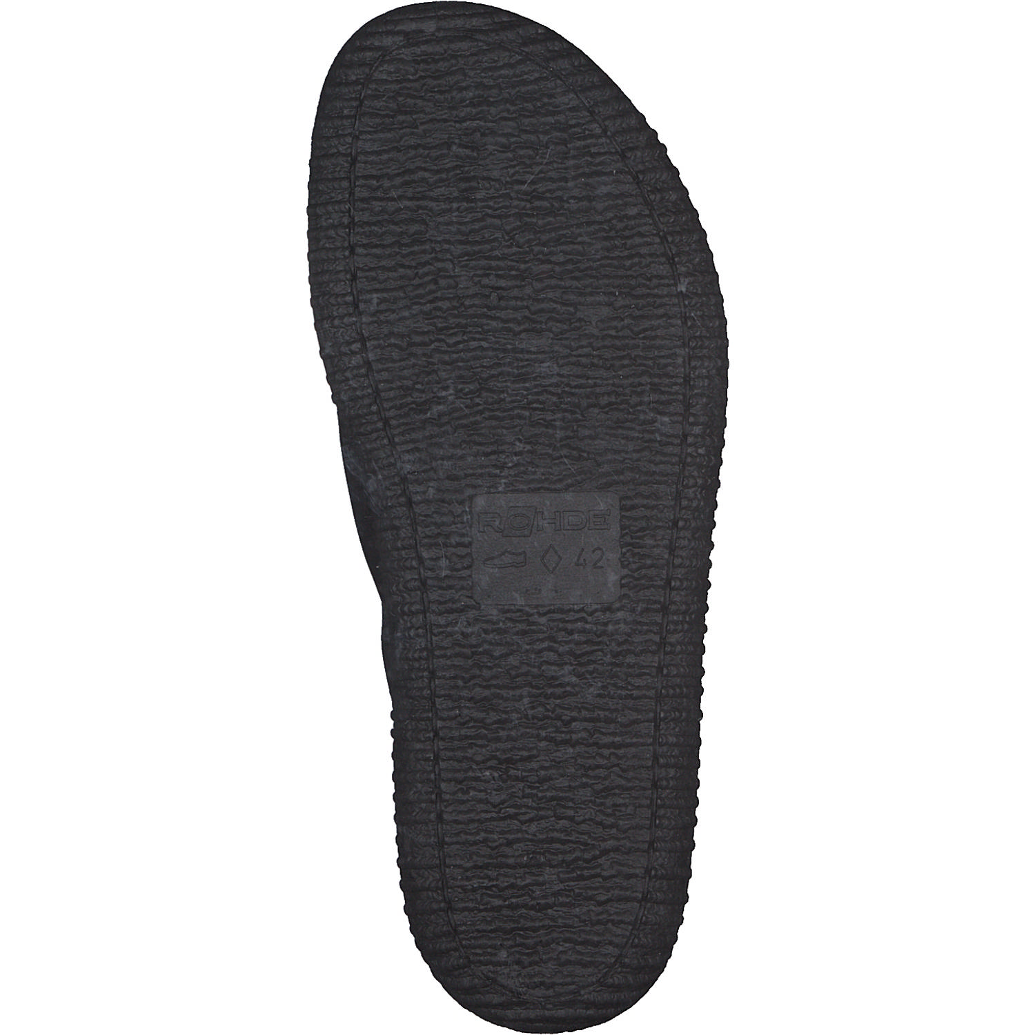 Rohde 2776, Pantoletten, Herren, Schwarz