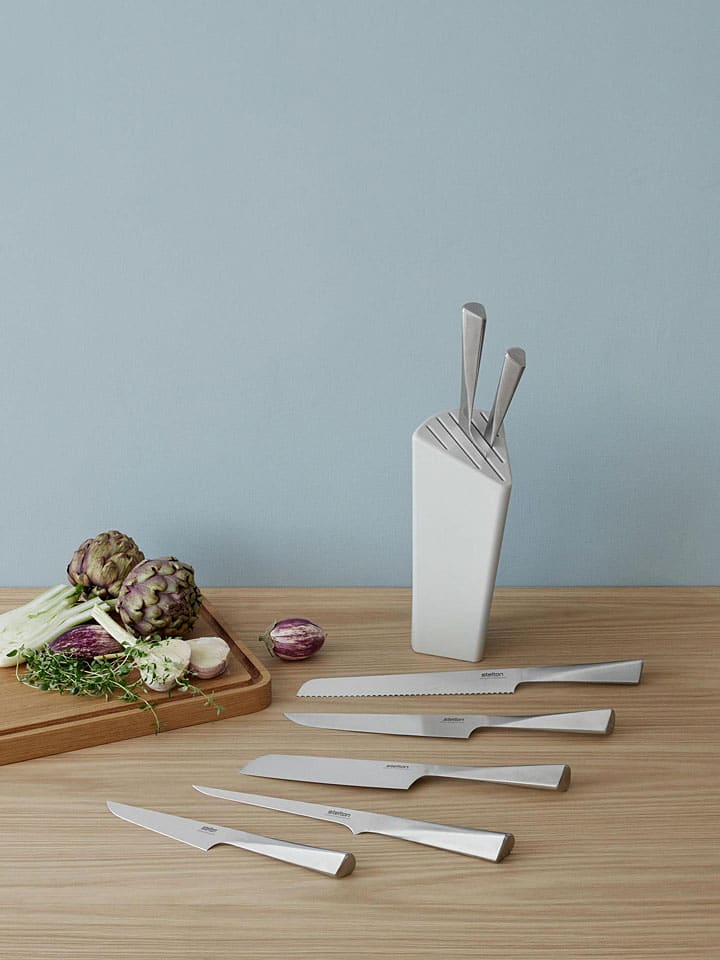 Stelton Brotmesser ''Trigono'' in Silber - (L)38,5 cm günstig kaufen onesize