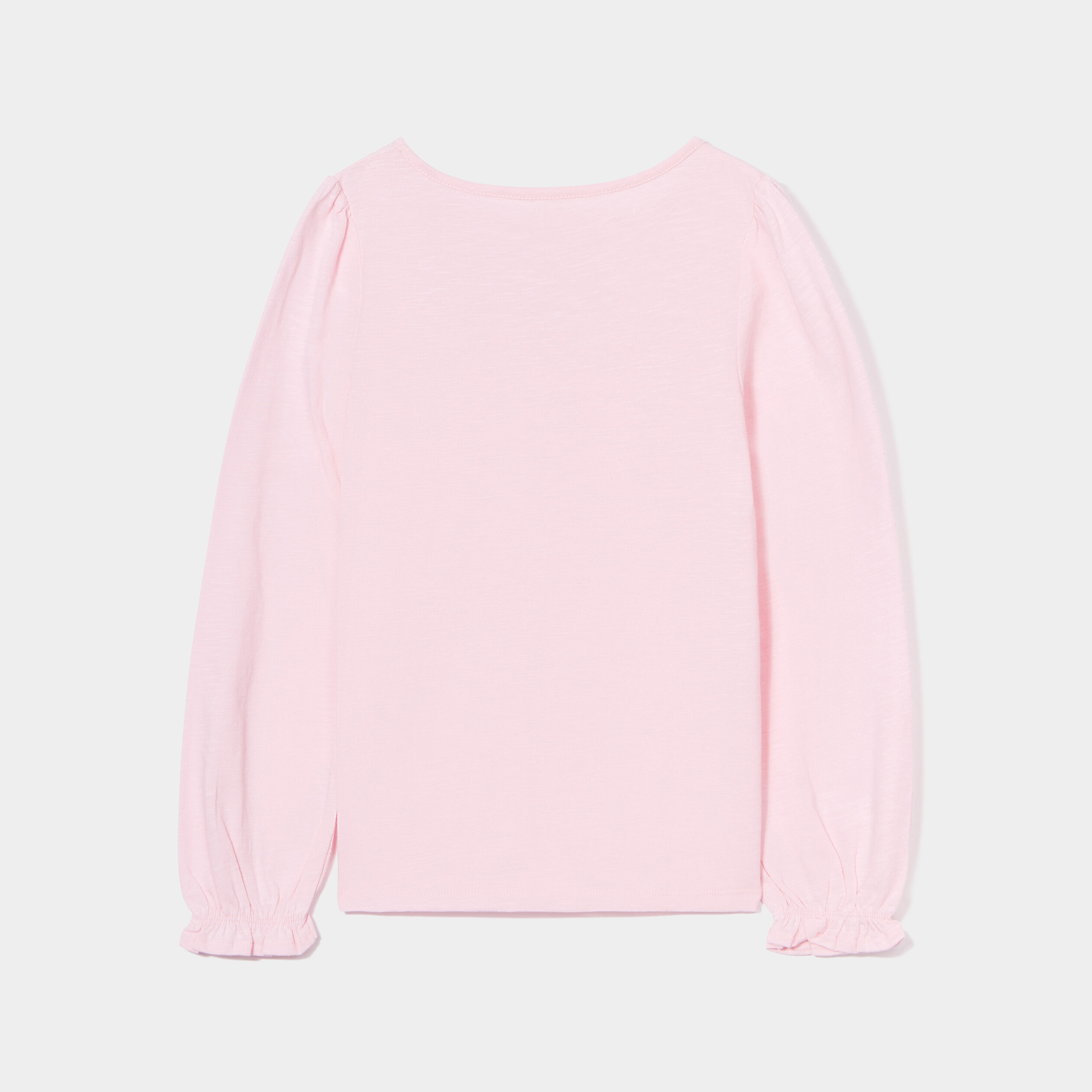 T-shirt avec broderie Creeks rose clair fille | La Halle