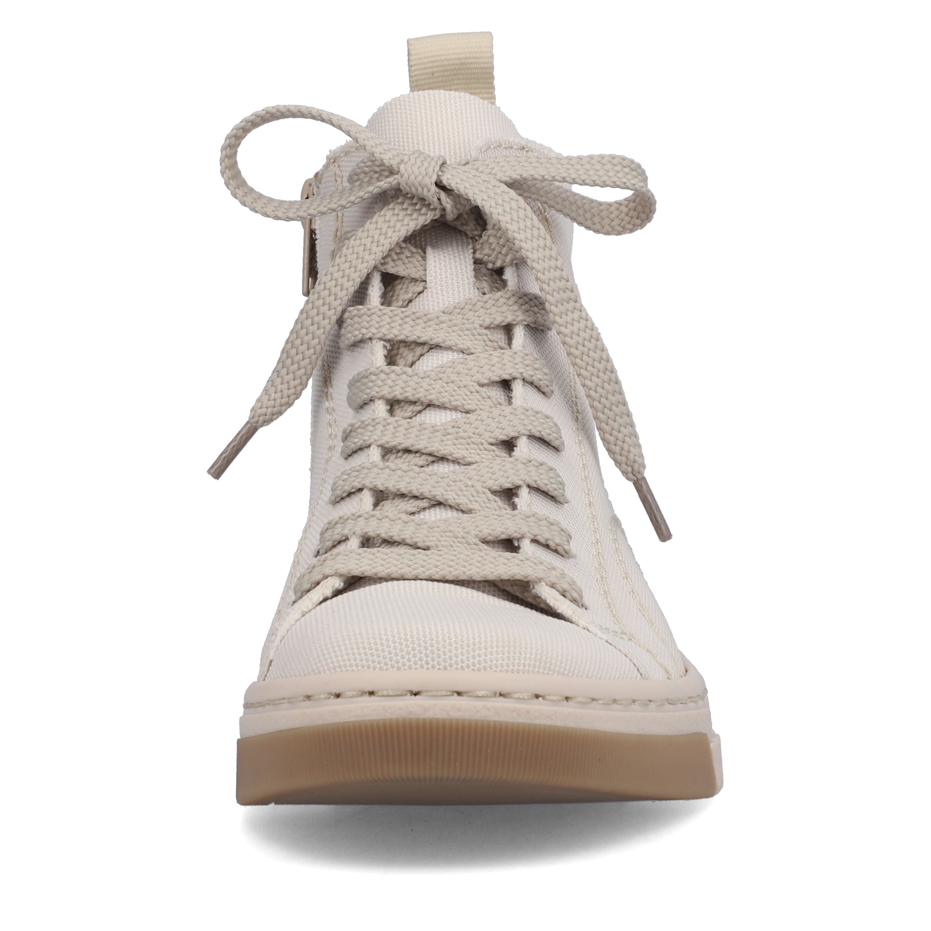 Rieker Damen Sneaker High weißbeige