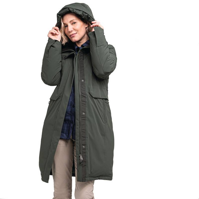 Schöffel Down Parka Canterbury L Daunenjacke Damen