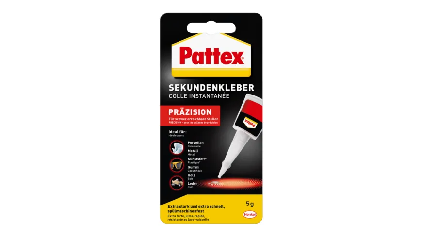 Pattex Sekundenkleber Präzision 5g 5 g