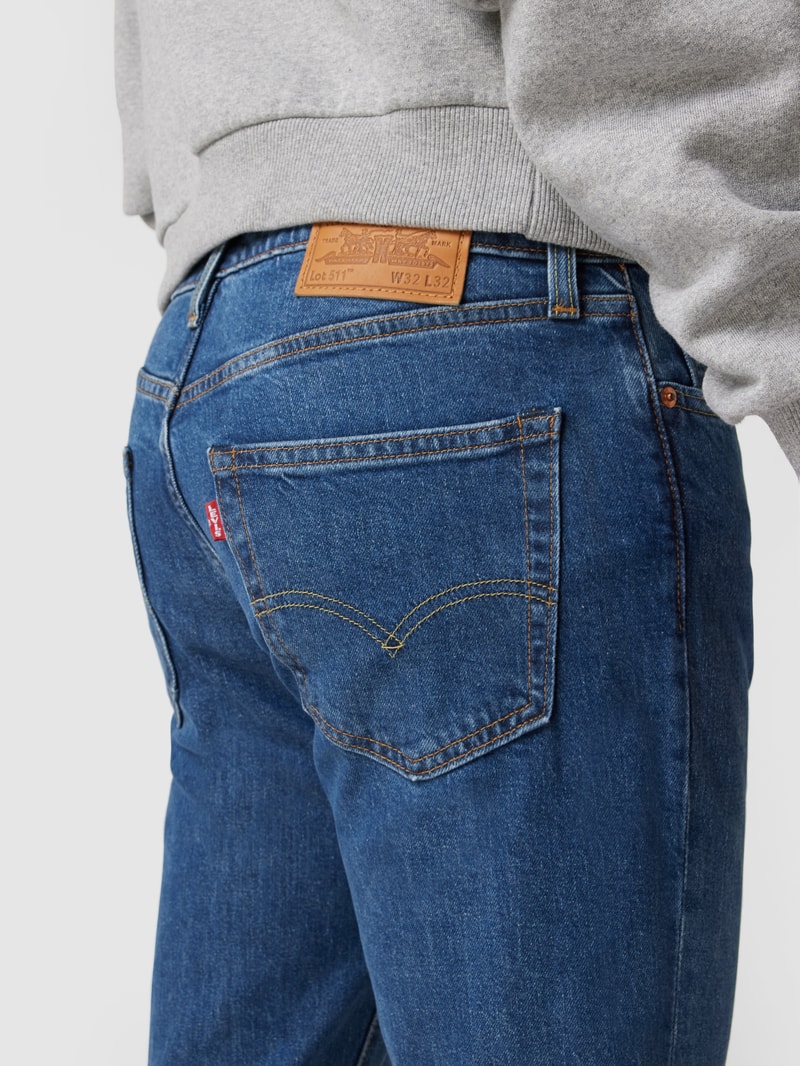 Slim Fit Jeans mit Lyocell-Anteil Modell '511™' in hellblau