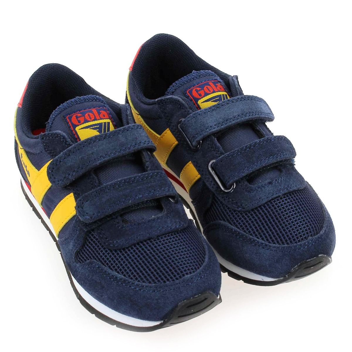 Gola  DAYTONA VELCRO CKA159 - Marine Jaune