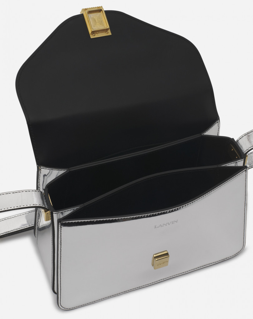SAC CONCERTO EN CUIR METALLISÉ