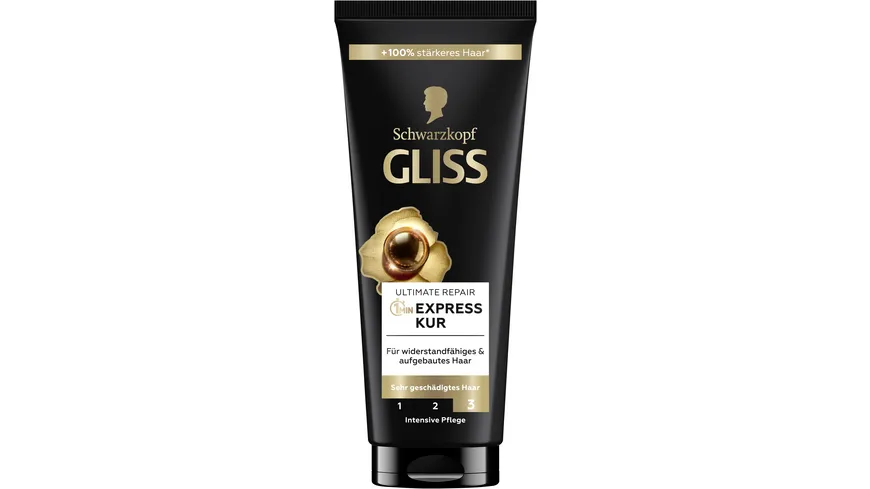 SCHWARZKOPF GLISS KUR 1-Minute Express Kur Ultimate Repair 200ml 200 ml