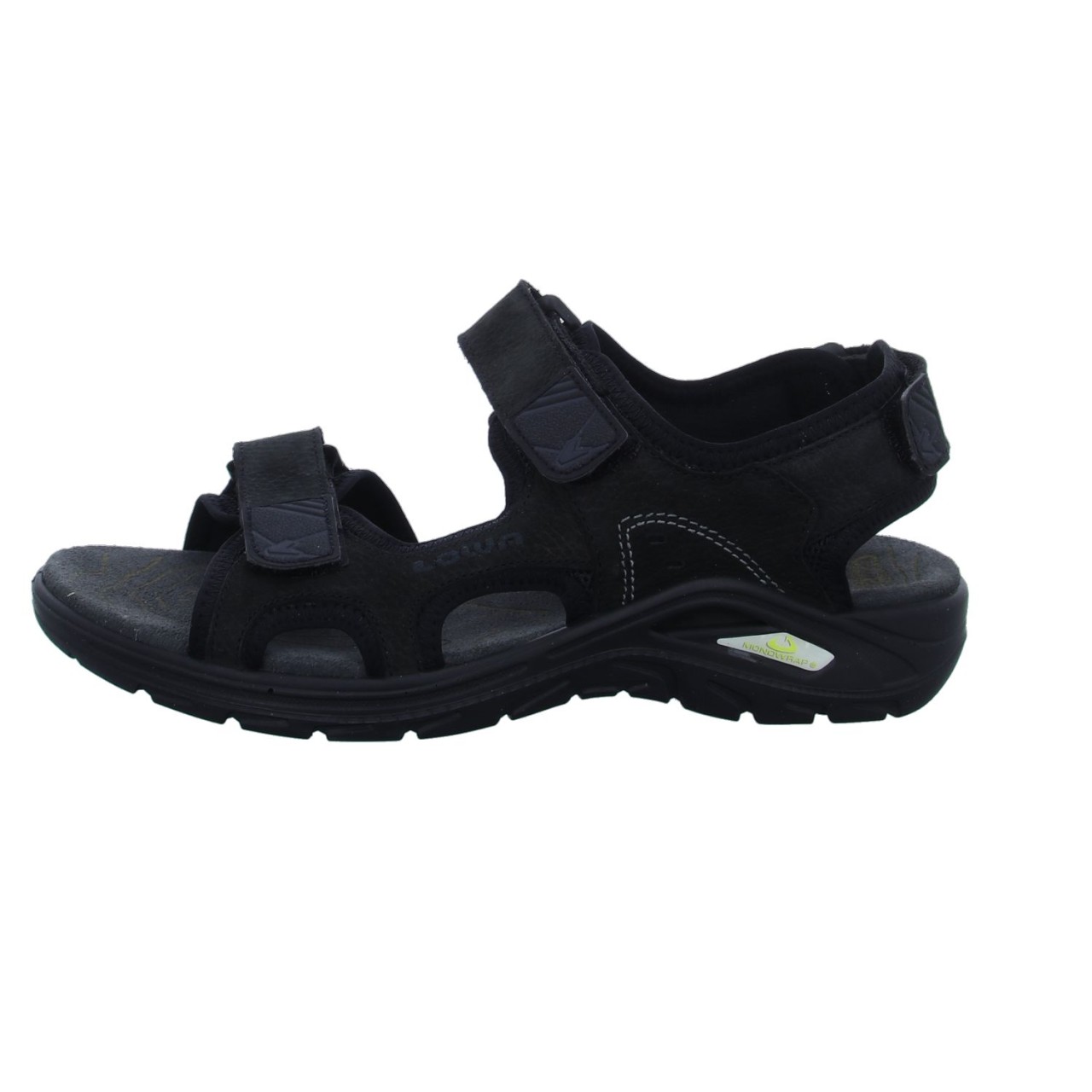 LOWA Sportliche Sandalen schwarz