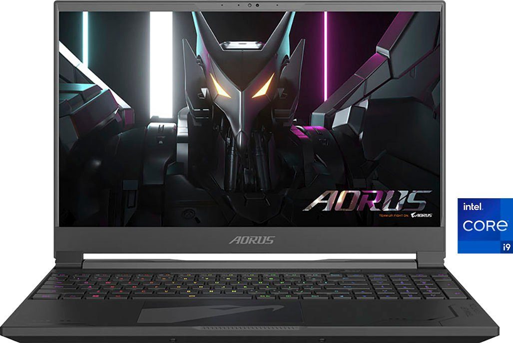 Gigabyte AORUS 15X ASF-B3DE654SH Gaming-Notebook (39,6 cm/15,6 Zoll, Intel Core i9 13900HX, GeForce RTX 4070, 1000 GB SSD)
