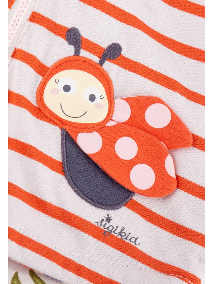 Sigikid Wendejacke happy ladybug in Weiß/Rosa/Grün günstig kaufen