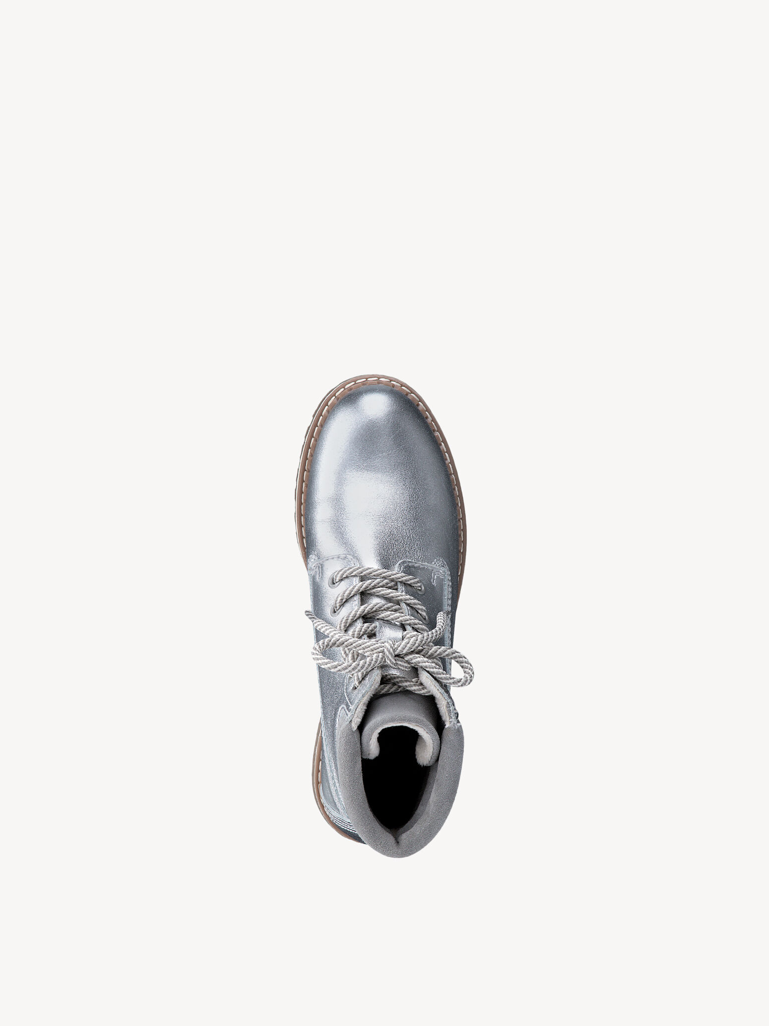 Bottine en cuir - multicolore