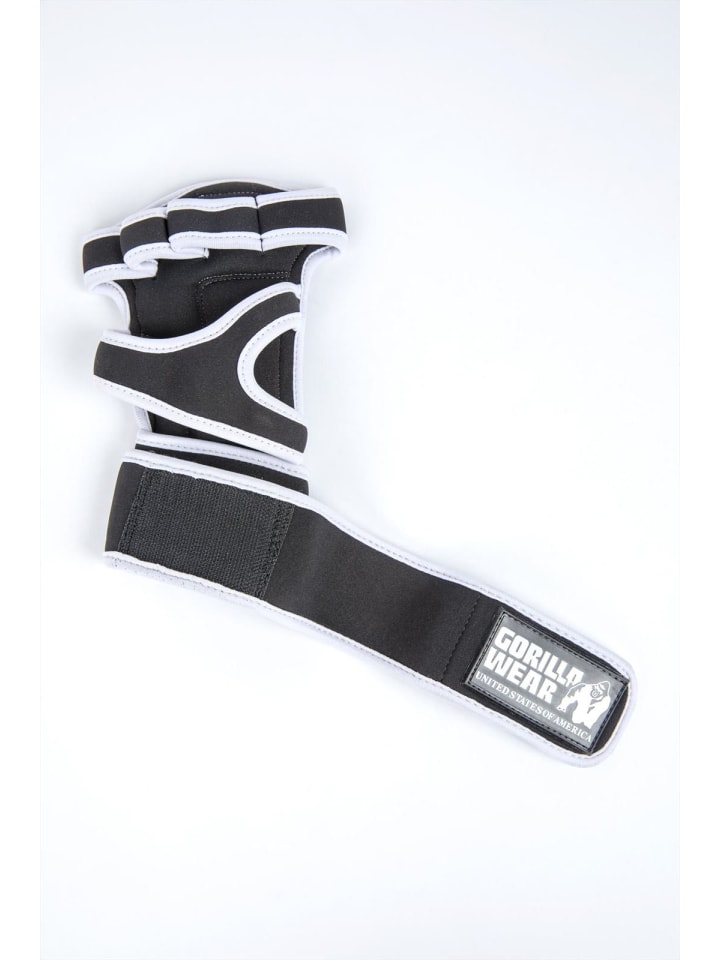 Gorilla Wear Trainingshandschuhe zum Gewichtheben - Yuma - Schwarz/Weiß günstig kaufen