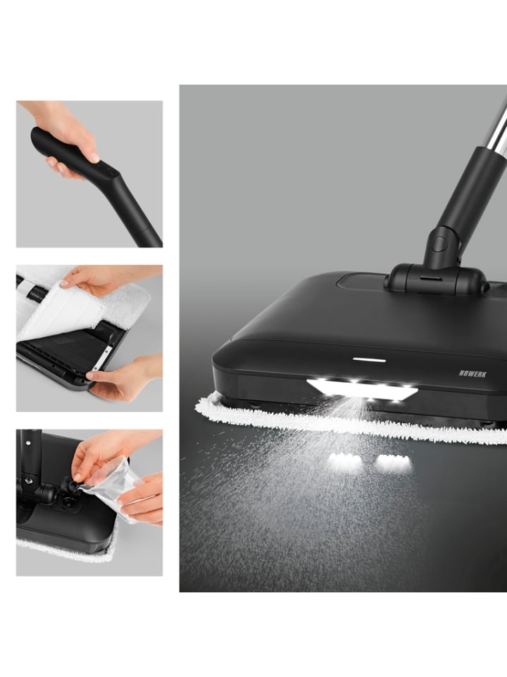 MAXXMEE Akku-Vibrationsmopp Midnight Black Edition günstig kaufen onesize