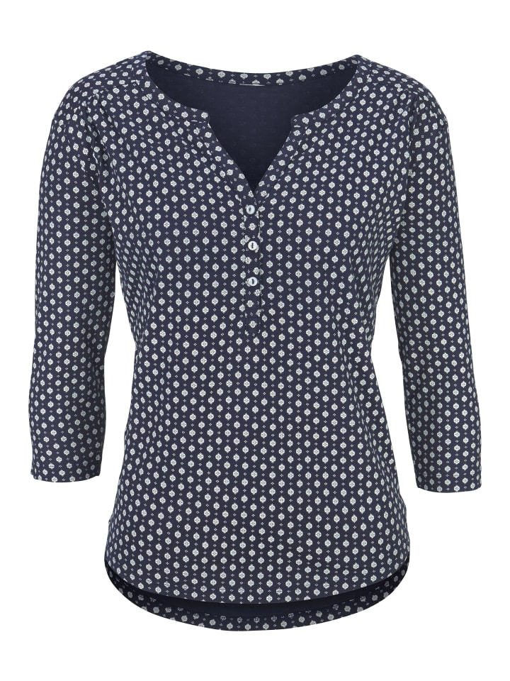 LASCANA Blusenshirt in navy günstig kaufen
