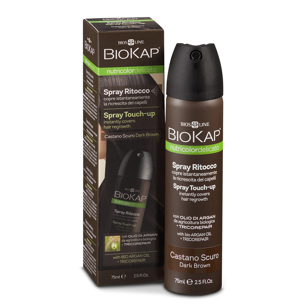 biokap SPRAY RETOUCHE DELICATO CHÂTAIN FONCÉ SPRAY COLORATION RACINE
