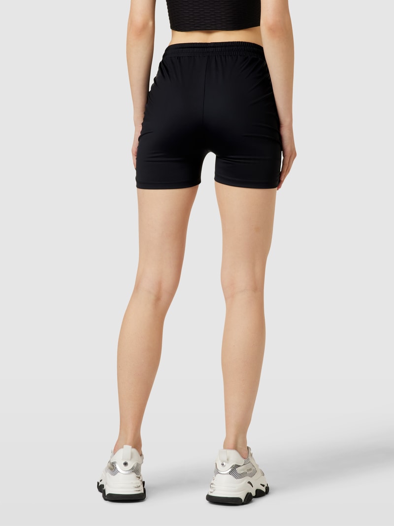 Shorts mit elastischem Bund Modell 'ELLA' in schwarz