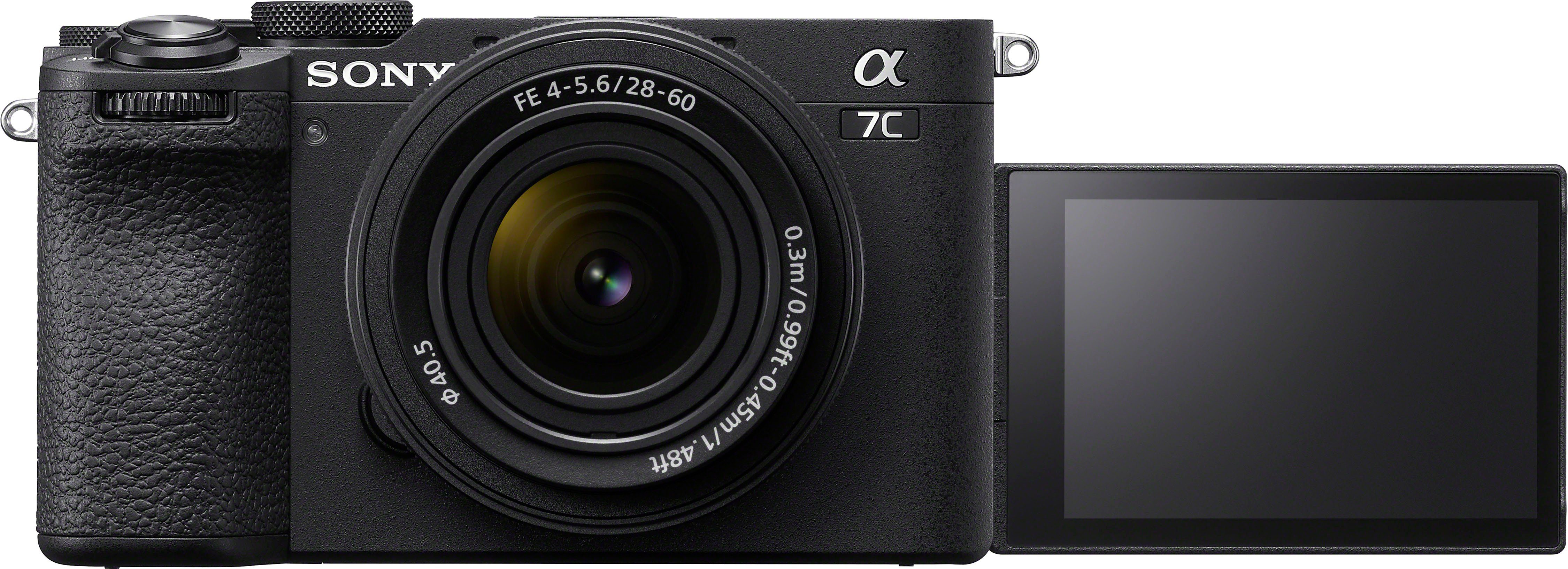 Sony Alpha 7C II Systemkamera (FE 28-60mm f4-5.6, 33 MP, Bluetooth, WLAN)