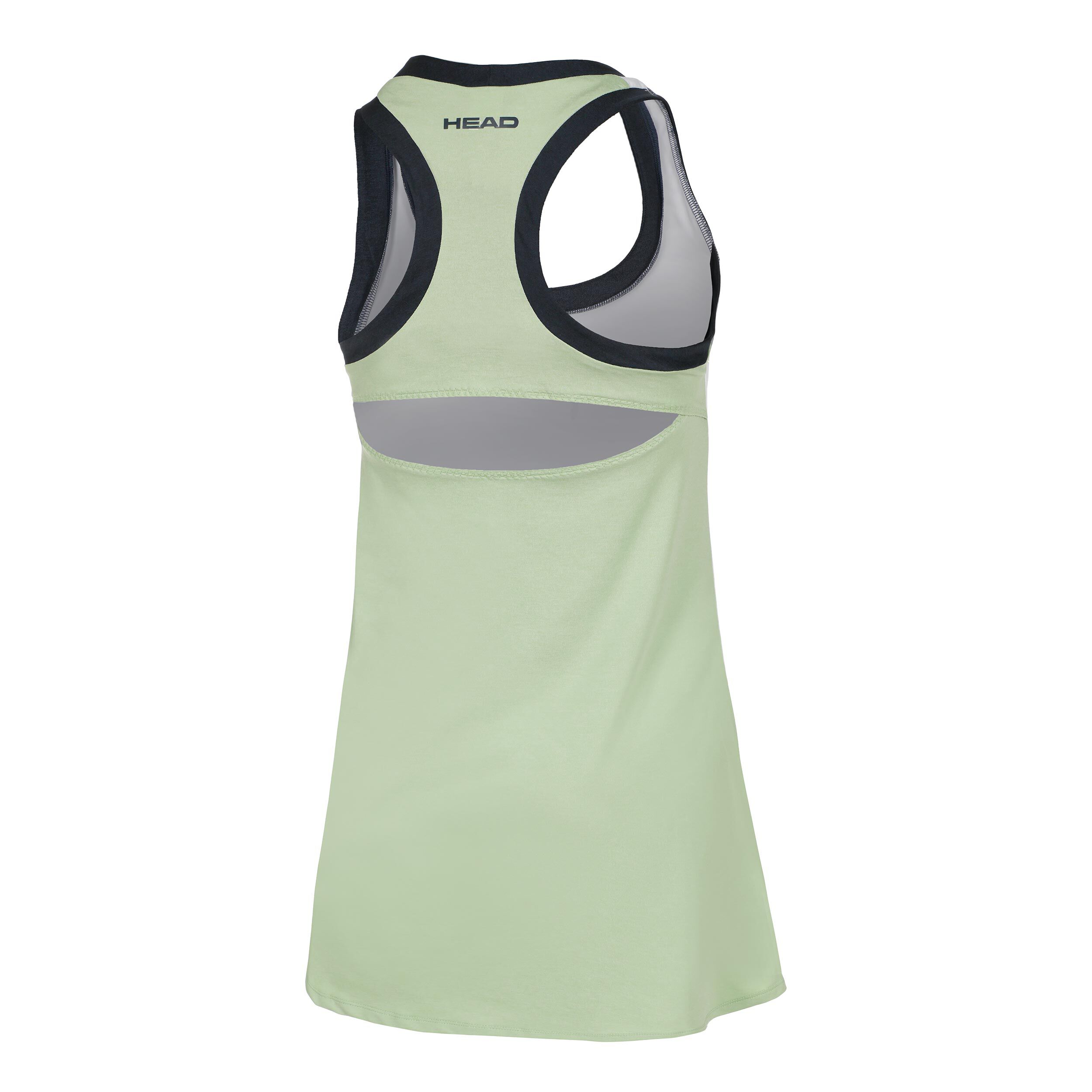 Play Tech Kleid Damen - Weiß, Dunkelblau