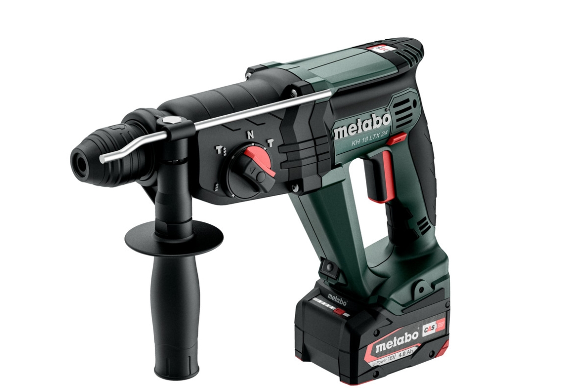 Metabo 601712510 KH 18 LTX 24 Accu combihamer SDS-Plus 18V 4,0Ah Li-Ion u metaboxu 601712510
