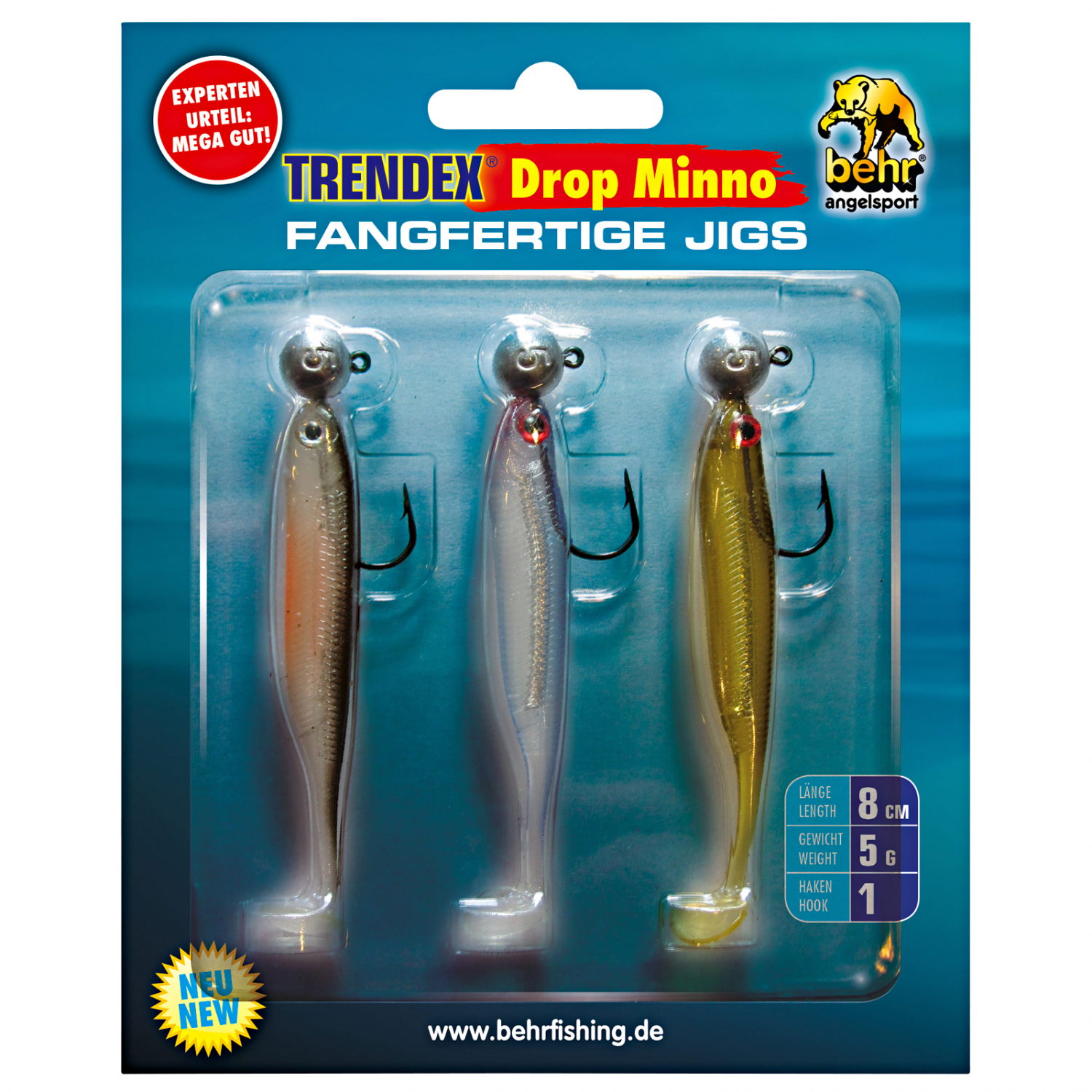 Trendex Gummifischset Drop Minno