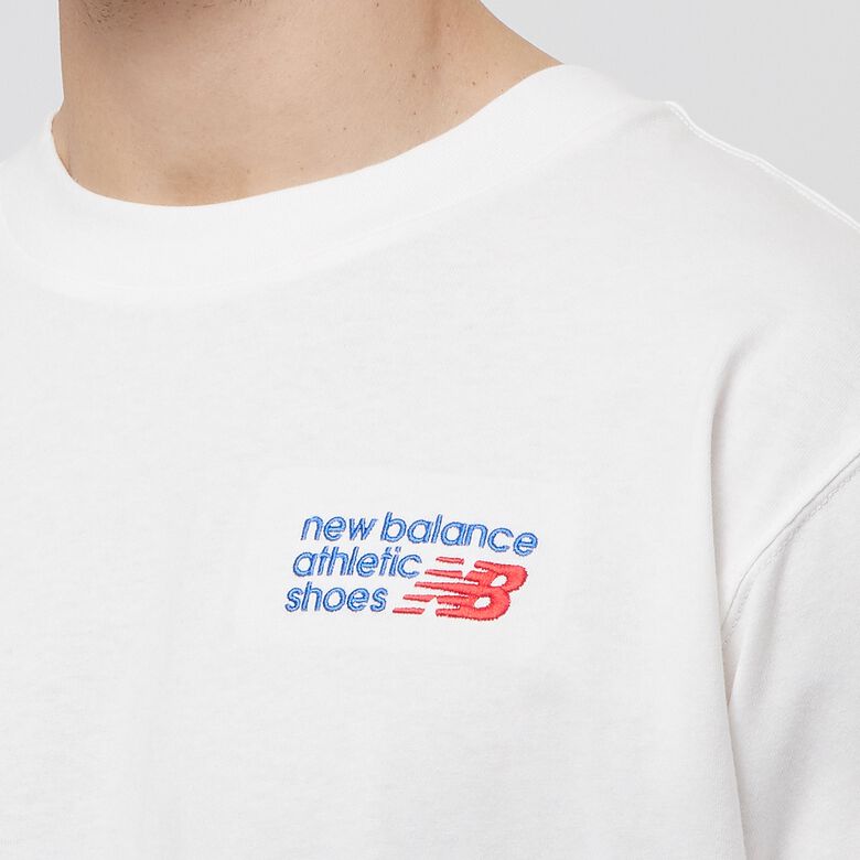 New Balance Athletics Premium Logo Relaxed Tee sea salt