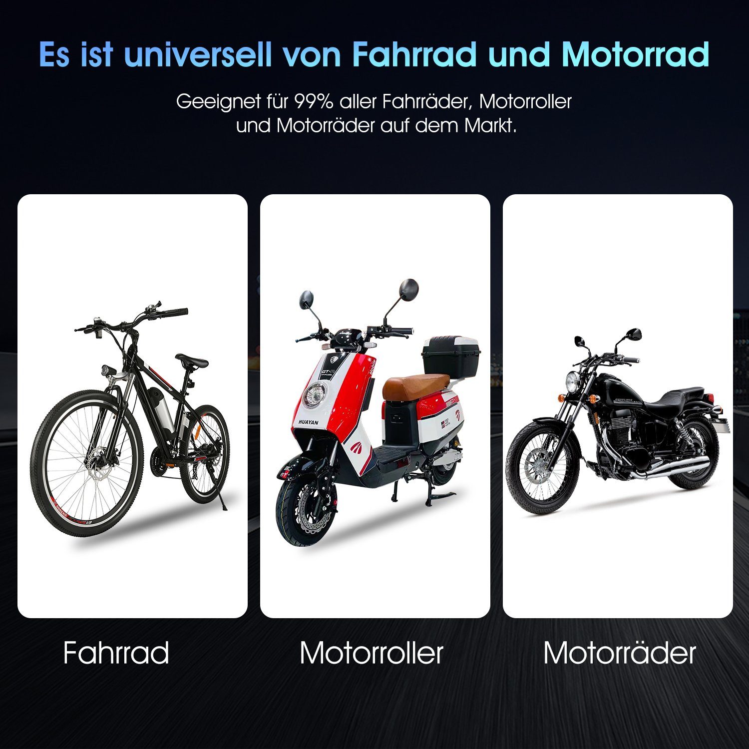 LETGOSPT Fahrradreflektor Fahrradspiegel (rechts+links) mit extra großer Spiegelfläche, (360° verstellbarer Fahrrad Spiegel, für E-Bike & E-Scooter Lenker, schlagfestes Echtglas), schlagfestes Echtglas, 360° verstellbarer Fahrrad Spiegel