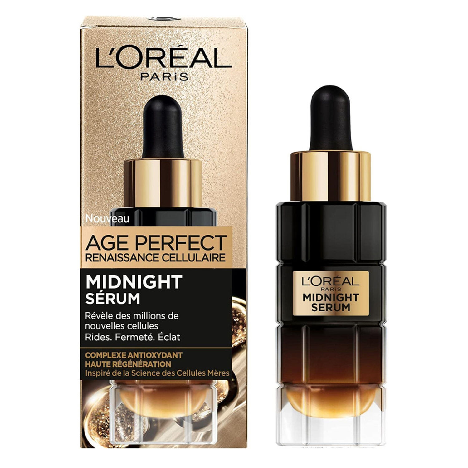 L'Oréal Paris Age Perfect Renaissance Cellulaire Sérum Anti-Âge, Anti-rides, Eclat et Fermeté de la Peau