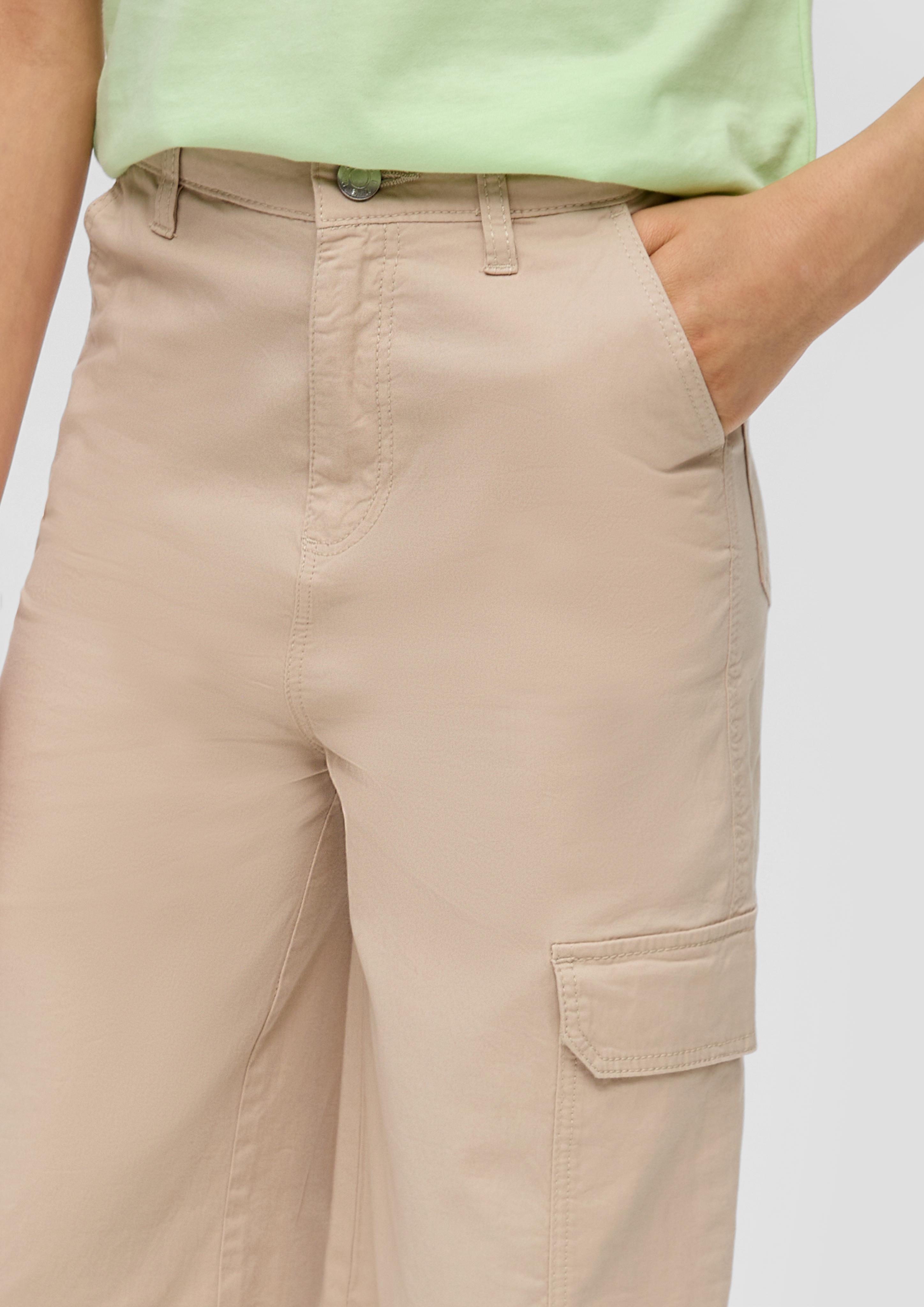 Loose: Wide-Leg-Pants im Cargo-Stil  2142452-8125