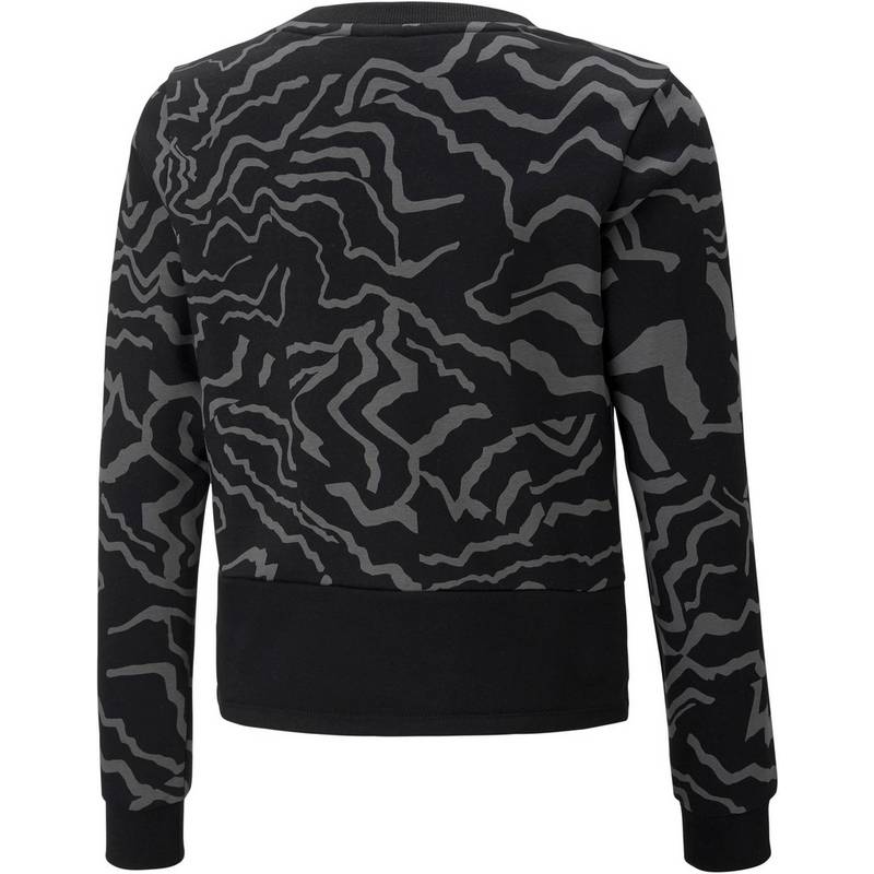 PUMA Alpha AOP Sweatshirt Mdchen