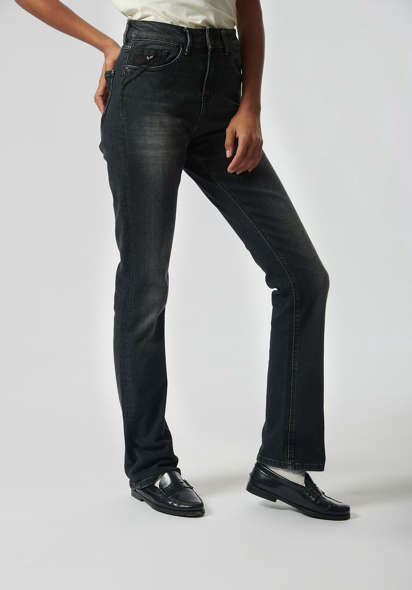 SIBEL  Jean demi-slim femme