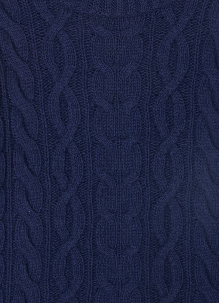 Benetton Cable-knit pullover in wool blend