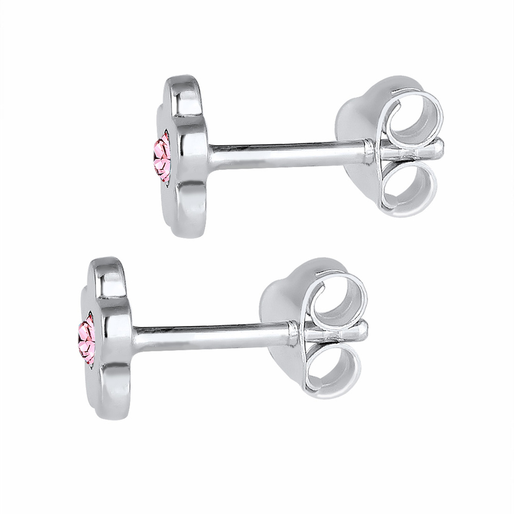 Elli Elli by Julie & Grace Boucles d'oreilles en argent sterling 925 pour enfants avec Boucles d'oreilles