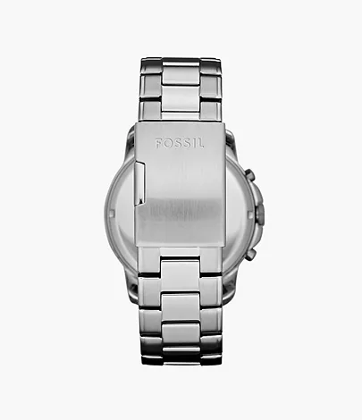 Fossil Uhr Chronograph Grant Edelstahl