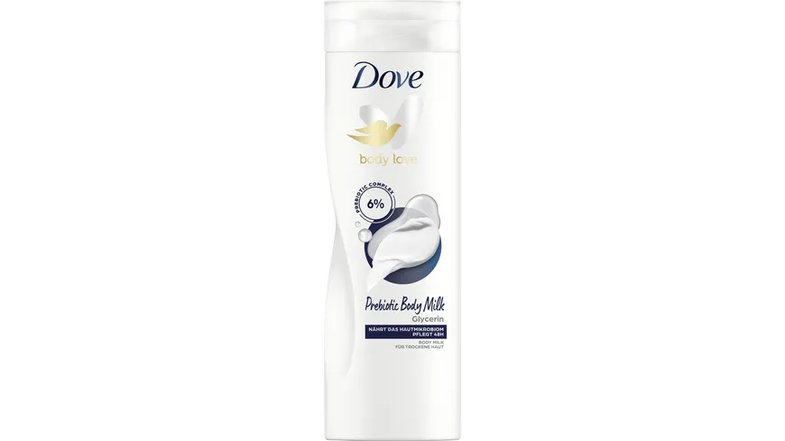 Dove Prebiotic Body Milk mit Glycerin 400 ml