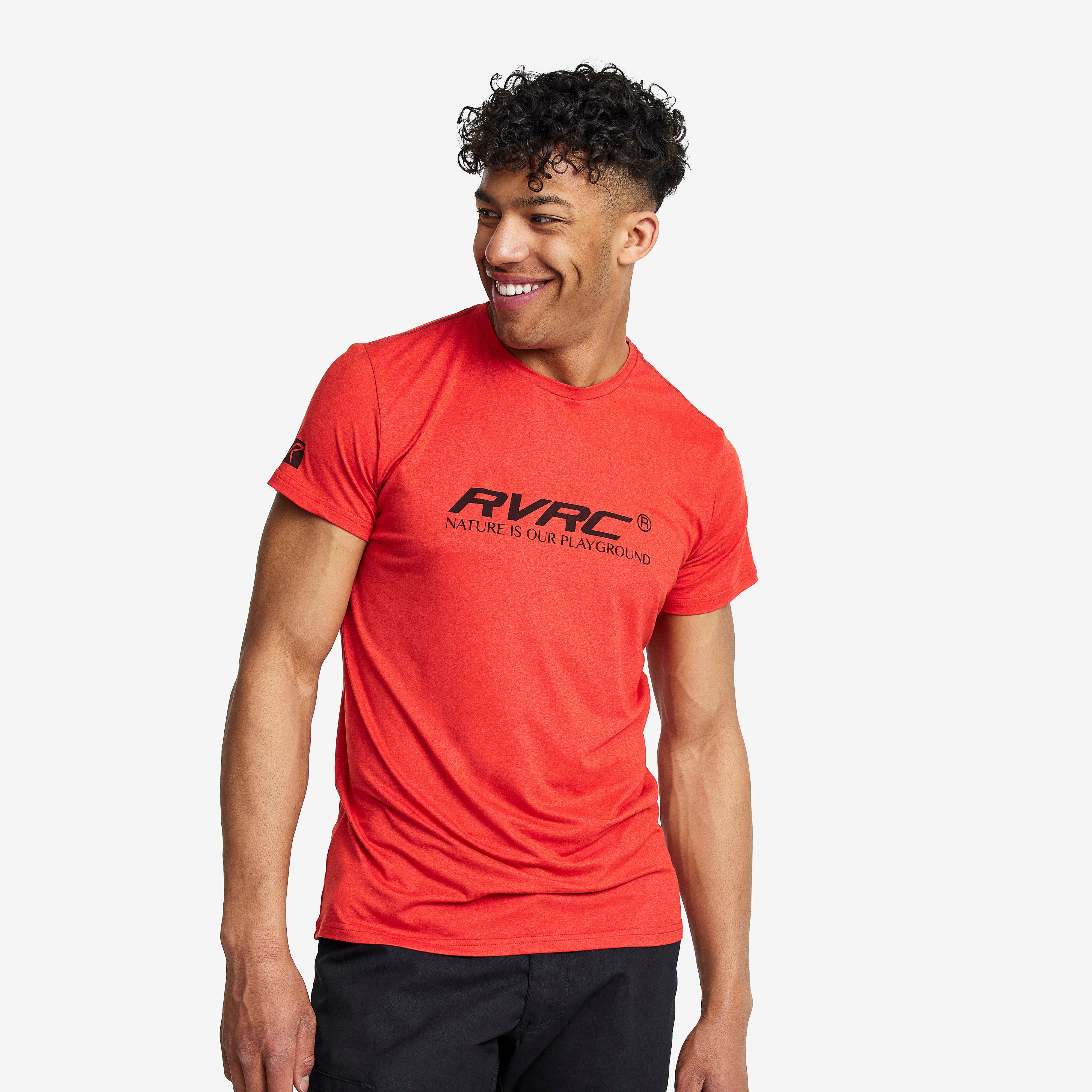 Vagabond Tee Homme Molten Lava Melange