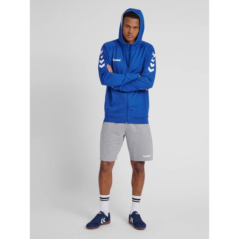 hummel HMLGO COTTON ZIP HOODIE Sweatshirt Herren