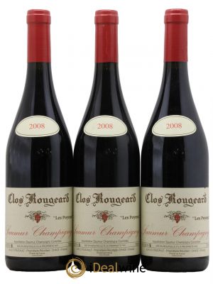 Saumur-Champigny Les Poyeux Clos Rougeard  2008 - Lot de 3 Bouteilles